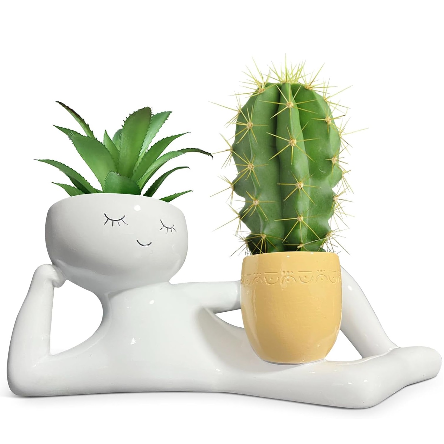 Plant Parents - Lazy Little Guy Planter Unique Holding