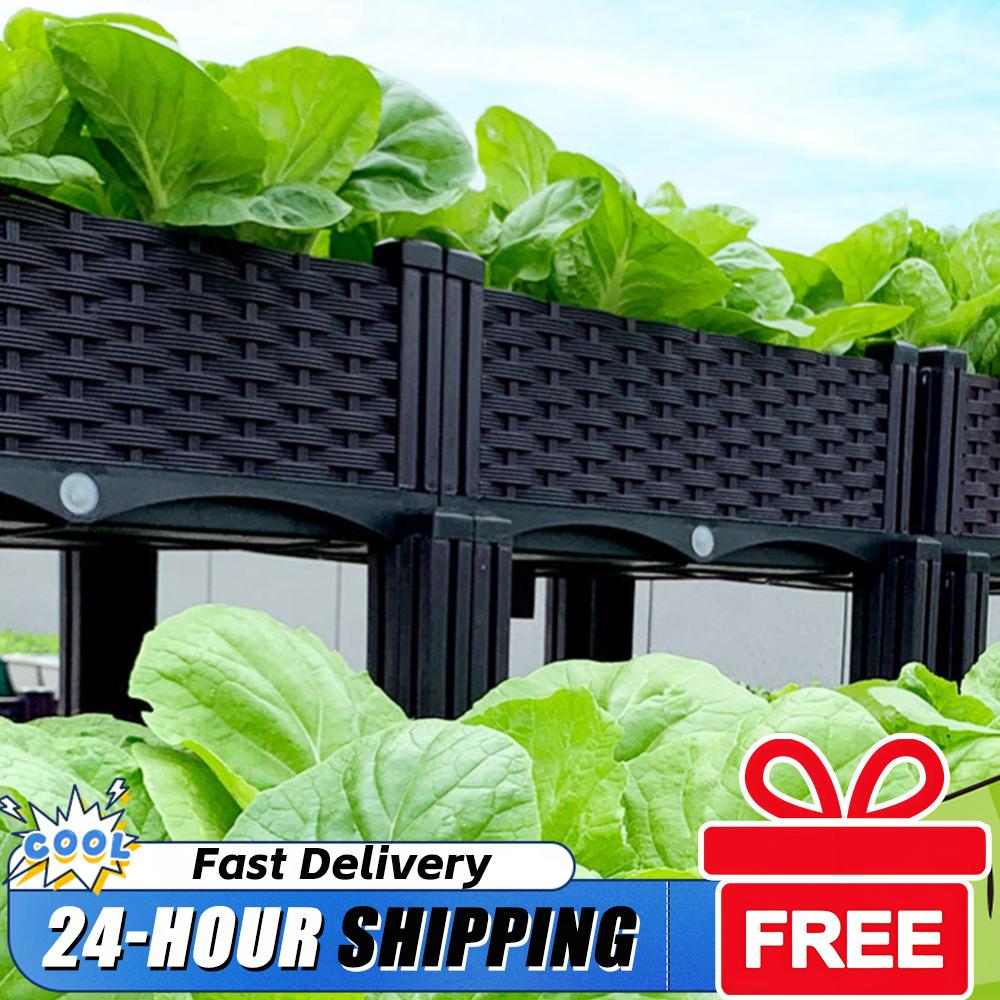 Plant Parents - Plastic Raised Planter Box with Legs