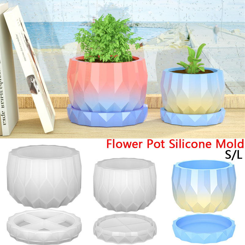Plant Parents - 1 Set Silicone Planter Molds For