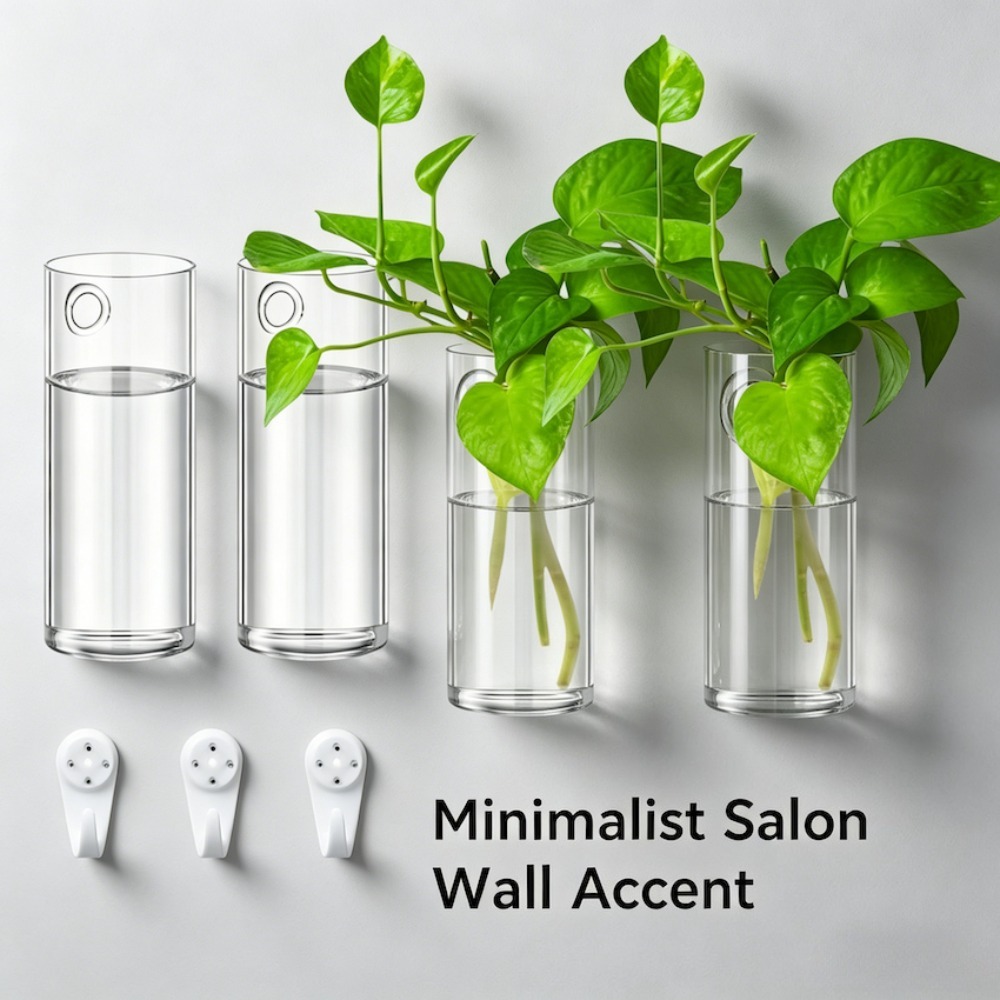 Plant Parents - 3/6Pack Creative Glass Wall Vase Hanging