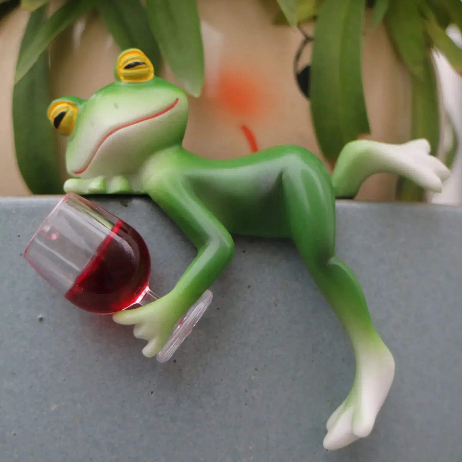 Contemporary Resin Frog Plante - Plant Parents ulasan dan harga