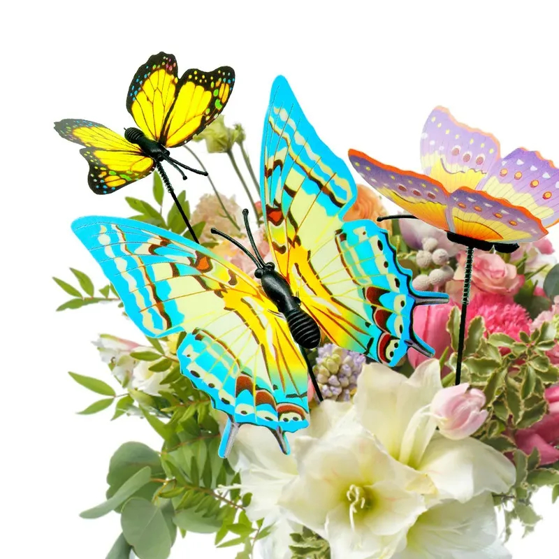 5-30Pcs Butterflies Garden Yar - Plant Parents ulasan dan harga