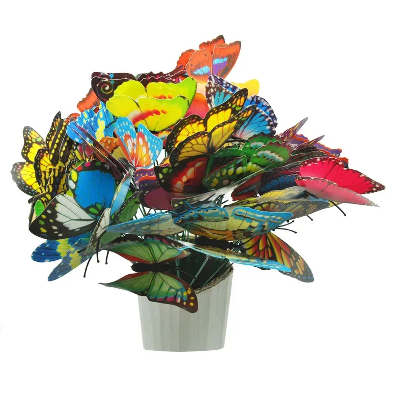 5-30Pcs Butterflies Garden Yar - Plant Parents ulasan dan harga