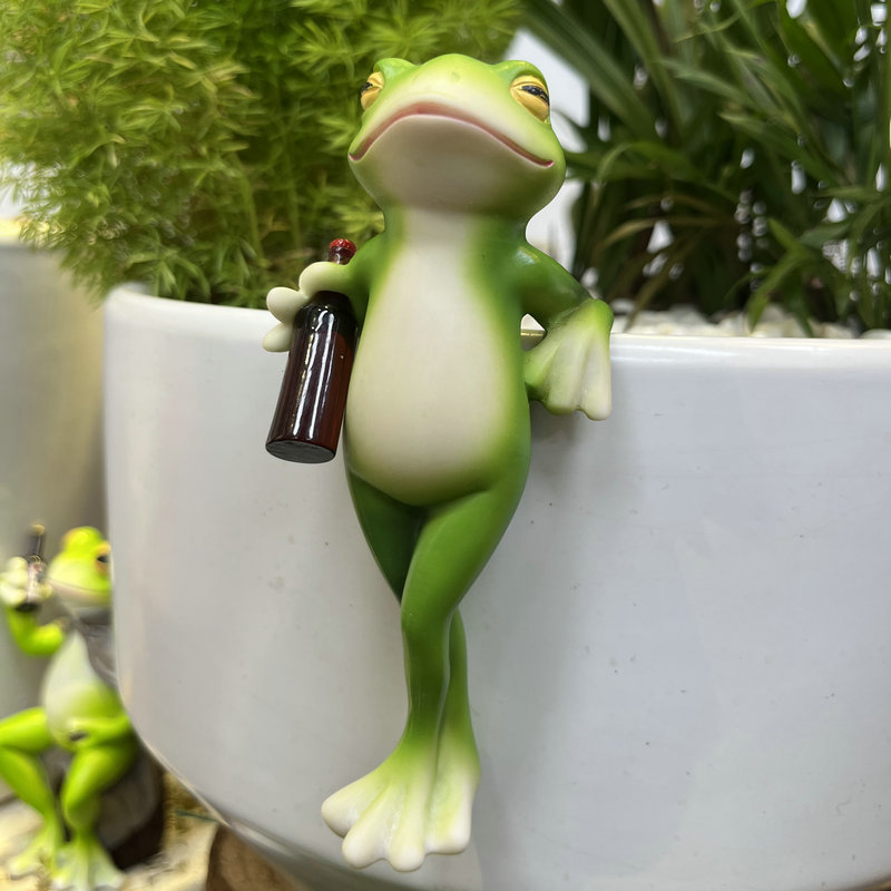 Contemporary Resin Frog Plante - Plant Parents ulasan dan harga