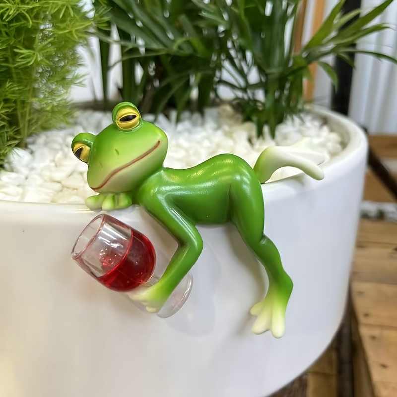Contemporary Resin Frog Plante - Plant Parents ulasan dan harga