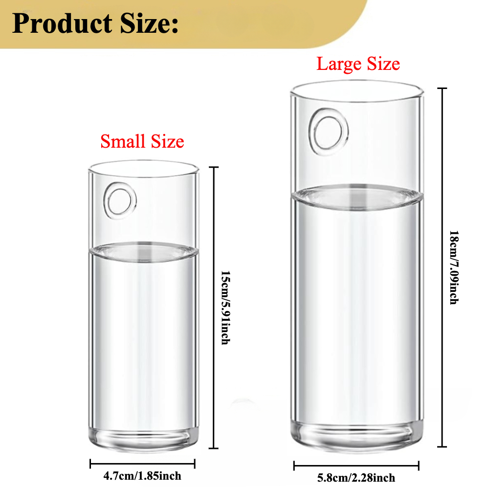 3/6Pack Creative Glass Wall Va - Plant Parents ulasan dan harga